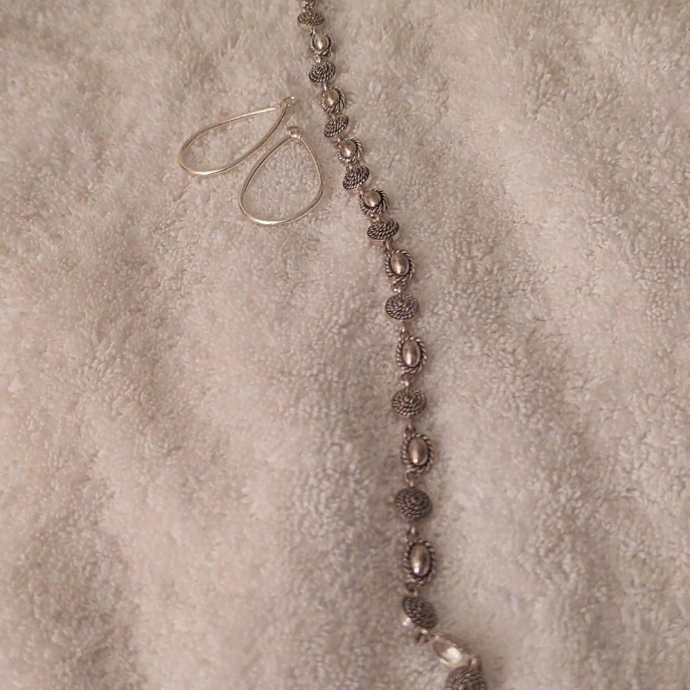 Necklace and Earrings